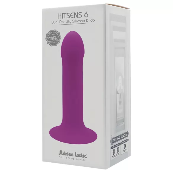 Adrien Lastic Hitsens 6 - Thermo-Reactive Dildo (Purple)