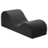 Liberator Esse Lounger - Versatile Black Sex Sofa
