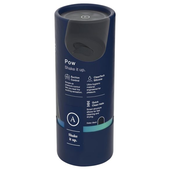 Arcwave Pow - Manual Suction Massager for Men (Black)