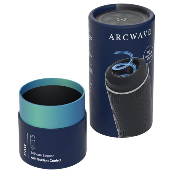 Arcwave Pow - Manual Suction Massager for Men (Black)