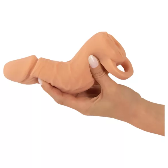 Nature Skin - Real Feel Sleeve & Personal Pleasure Toy - 18cm (Natural)