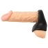 Erecto - Black Penis Ring with Ball Stretcher