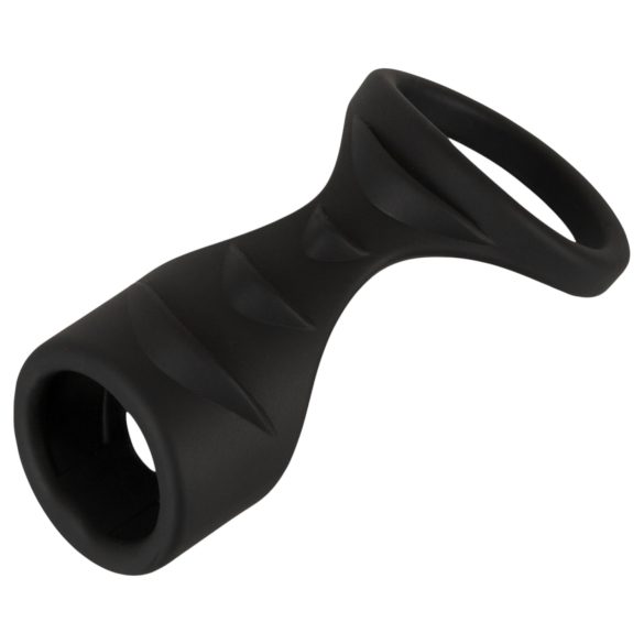 Erecto - 2in1 Pleasure Ring (Black)