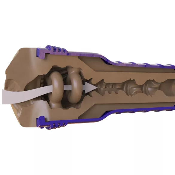 Fleshlight Boost Bang - Lifelike Pussy Masturbator (Brown)