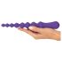 You2Toys - Purple Flexible Beaded Anal Dildo