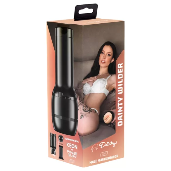 Kiiroo Dainty Wilder - Realistic Stroker - PowerBlow Compatible (Natural)