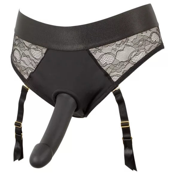 You2Toys - Strap-On Dildo with Harness (Black)