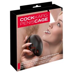 You2Toys - Black Cock Cage with Penis Plug