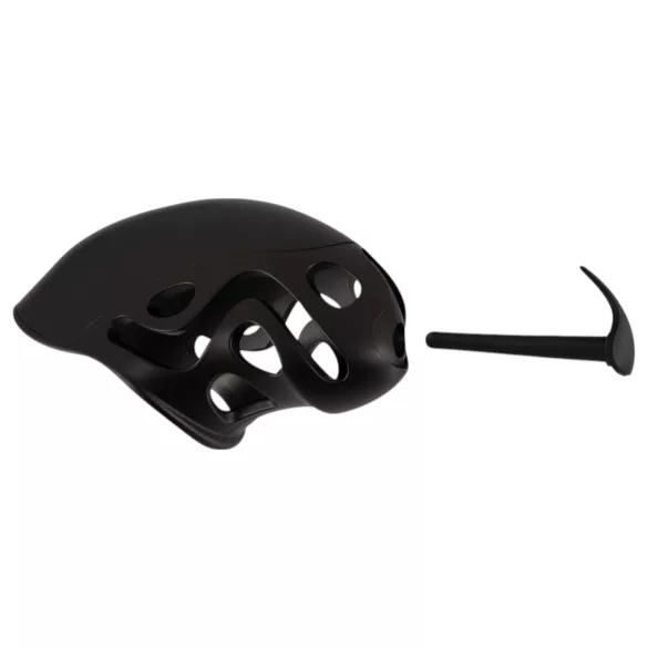 You2Toys - Black Cock Cage with Penis Plug