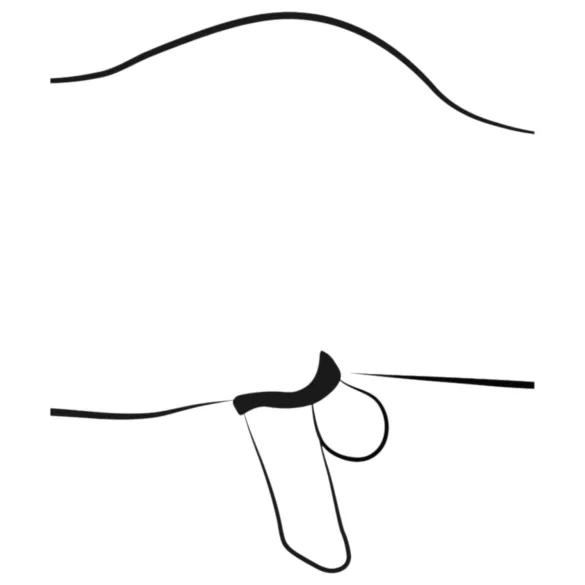 You2Toys - Black Cock Cage with Penis Plug