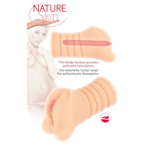 Nature Skin - Realistic Vagina Masturbator (Natural)