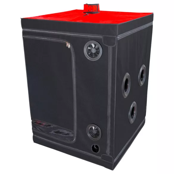 Secretdome - BDSM Intim Play Cabin with Openings (Black)