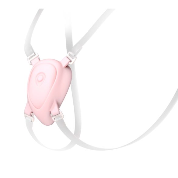 Luxury Strap-On Harness for Clitoral Vibrator (White)