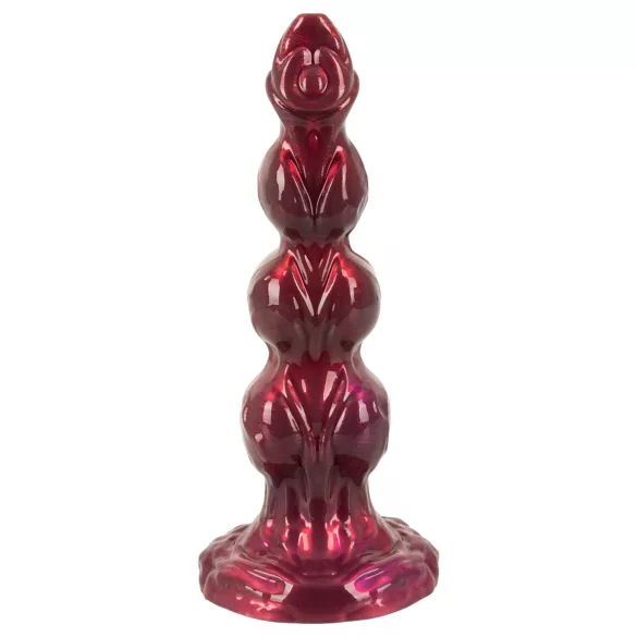 Beasty Cocks - Werewolf Willie dildo with suction cup - burgundy (21 cm)