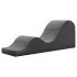 Liberator Aria Flip Chaise - versatile tantra sofa furniture - 3-piece (black)