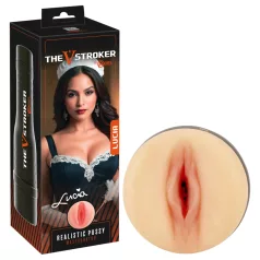   Rebel The V-Stroker Lucia - lifelike vagina masturbator (flesh-coloured)