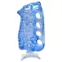 Fleshlight Fleshskins Grip Blue Ice - open-ended masturbator (blue)