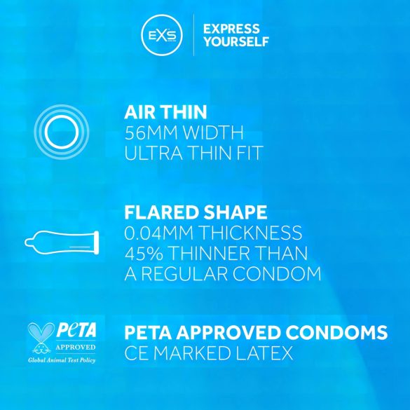 EXS Air Thin - Latex Condoms (144 Count)