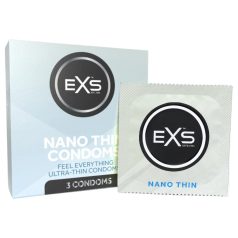 EXS Nano Thin - Ultra Thin Condoms (3 Pack)