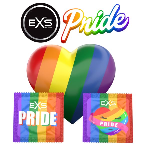 EXS Pride - latex condoms (144 pcs)