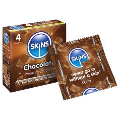 Skins - Chocolate Flavored Condoms (4-pack)