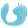 Unihorn C-Horse - G-spot and clitoral vibrator (turquoise)