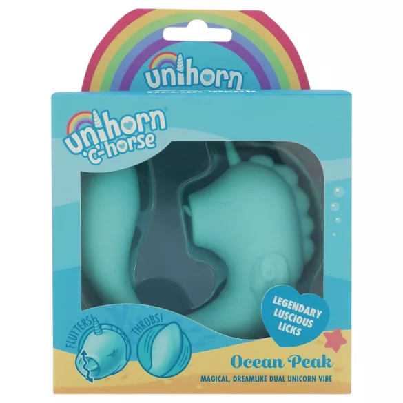 Unihorn C-Horse - G-spot and clitoral vibrator (turquoise)