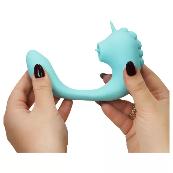 Unihorn C-Horse - G-spot and clitoral vibrator (turquoise)