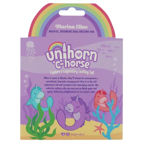 Unihorn C-Horse - G-spot and clitoral vibrator (purple)