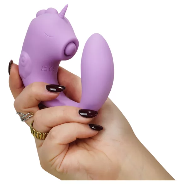 Unihorn C-Horse - G-spot and clitoral vibrator (purple)