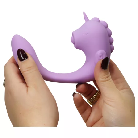 Unihorn C-Horse - G-spot and clitoral vibrator (purple)