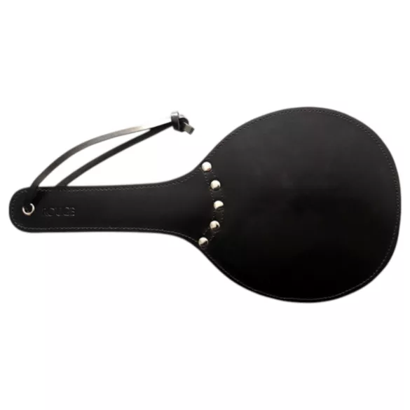 Rouge - Genuine Leather Paddle, Dual-Sided Hard & Soft (Red)