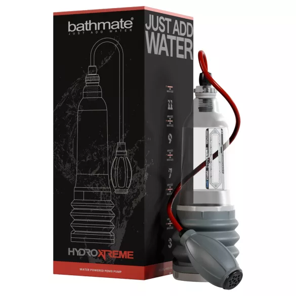 Bathmate HydroXtreme 7 Wide Boy - hydro pump set (clear)