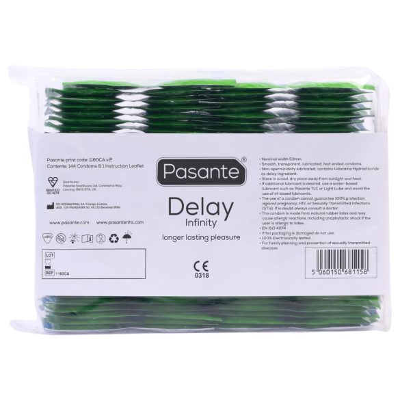 Pasante - Delay Effect Condoms (144 pack)