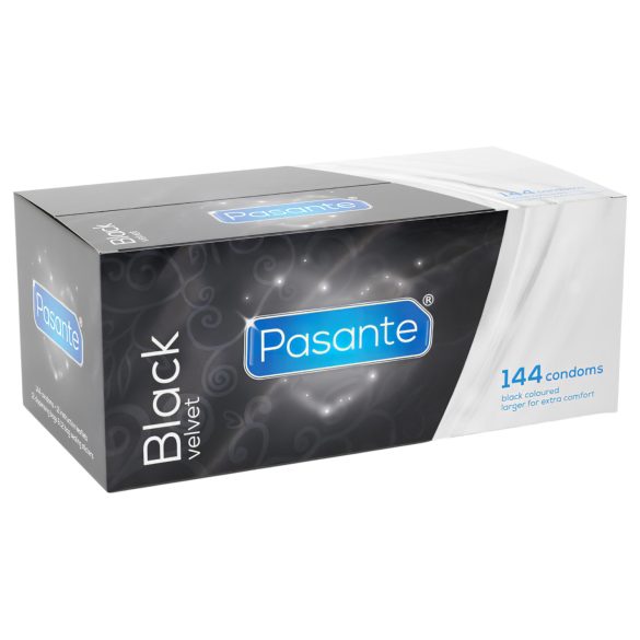 Pasante - Black Latex Condoms (144 Pack)