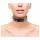Rouge - Genuine Leather Studded Collar (Black)