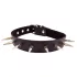 Rouge - Genuine Leather Studded Collar (Black)