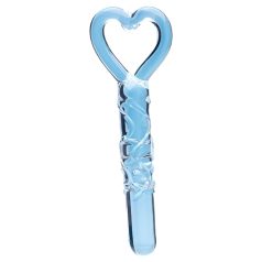 Clarity - Glass Dildo with Heart Handle (Clear)