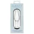Clarity Utopian Floret - glass anal plug (clear)