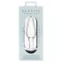 Clarity Utopian Floret - glass anal plug (clear)