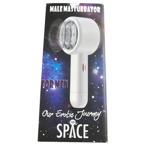 Lonely Space - Rechargeable Up-and-Down Pleasure Device (White)