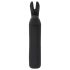 Happyrabbit Bullet - Rechargeable Bunny Wand Vibrator (Black)