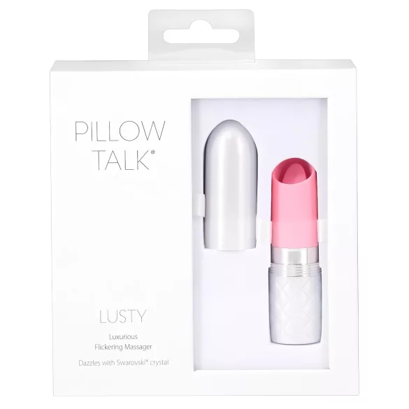 Pillow Talk Lusty - Rechargeable Tongue Vibrator (Pink)