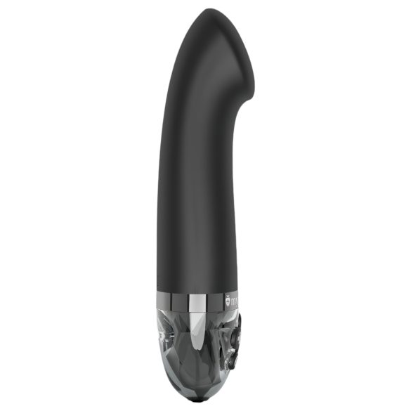 Mystim Right on Ron E-Stim - Electro G-Spot Vibrator (Black)