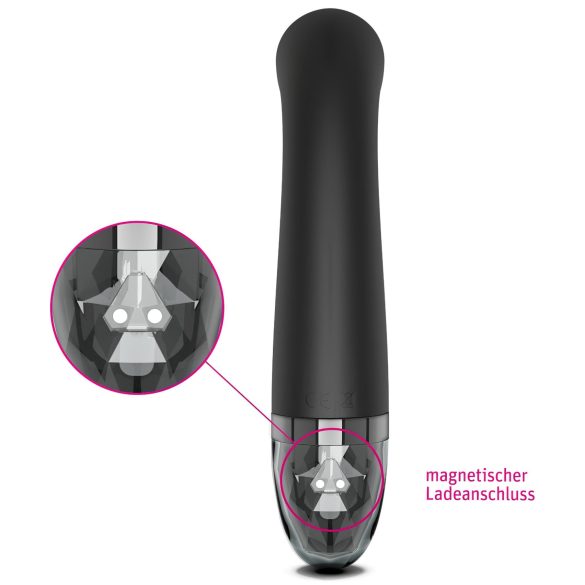 Mystim Right on Ron E-Stim - Electro G-Spot Vibrator (Black)