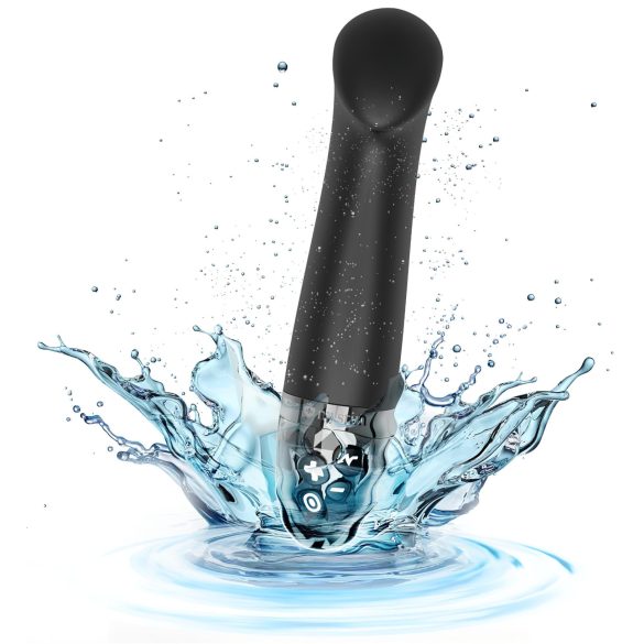 Mystim Right on Ron E-Stim - Electro G-Spot Vibrator (Black)