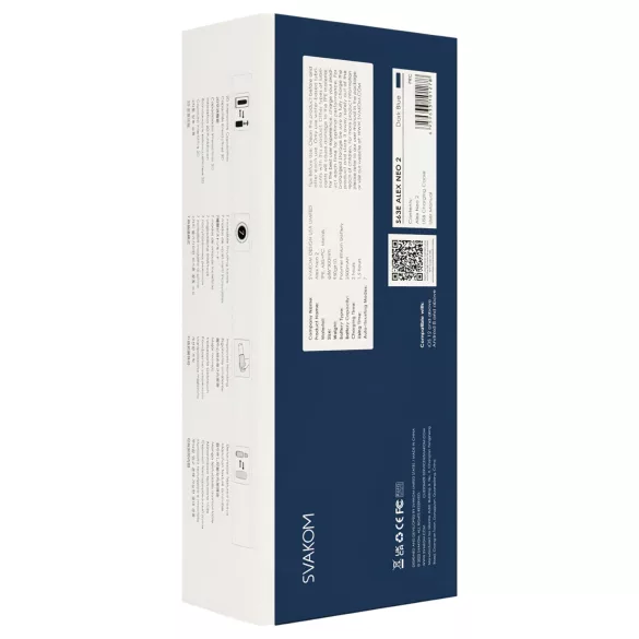 Svakom Alex Neo 2 - Smart Up-and-Down Masturbator (Blue)