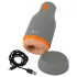 Rebel - Waterproof Grip Masturbator (Natural Gray)