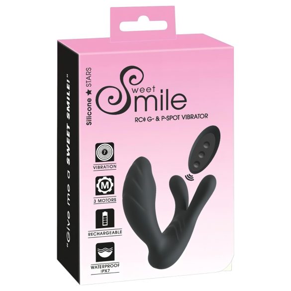 Smile RC G- & P-spot Vibrator (Black)