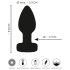 ANOS - Illuminating Vibrating Anal Plug (Black)
